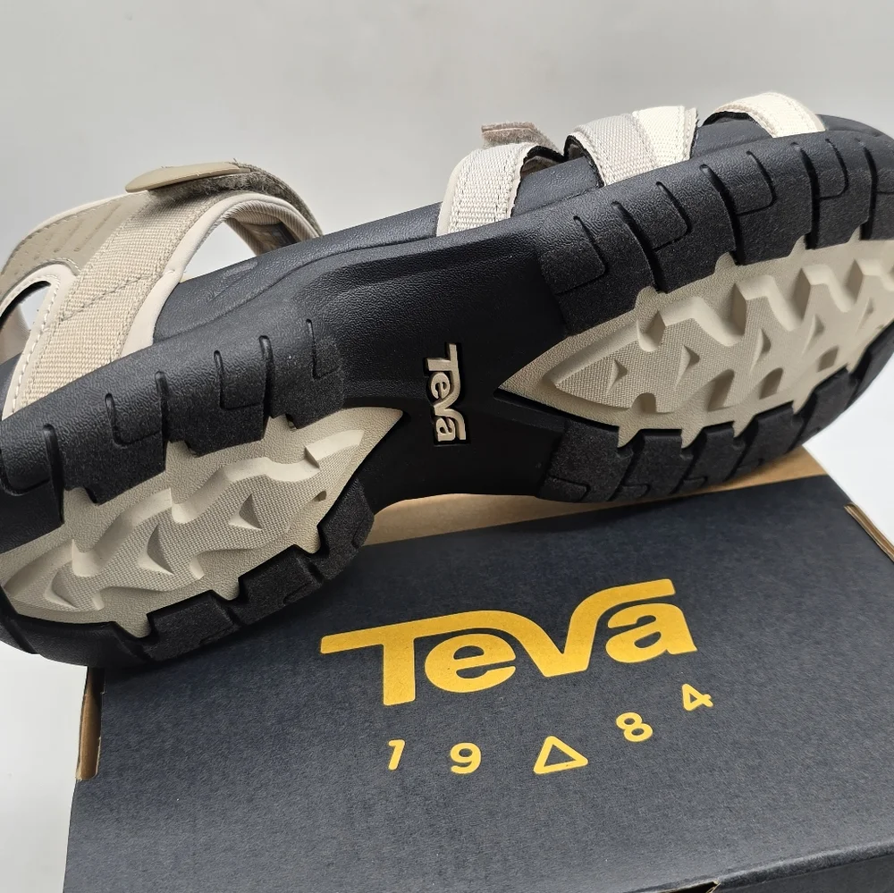 Women's Teva Tirra Black/Birch Multi Strappy Sandal - Picture 4 of 4